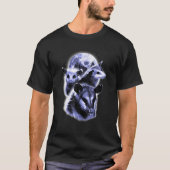 T-shirt Three Opposum Moon With 3 Possums And Dead Moon (Devant)