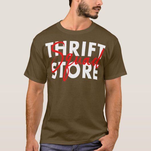 T-shirt Thrift Store Squad Thrifshopping Seconde (Devant)