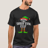T-shirt Thrifting Elf Matching Family Group Christmas Part (Devant)