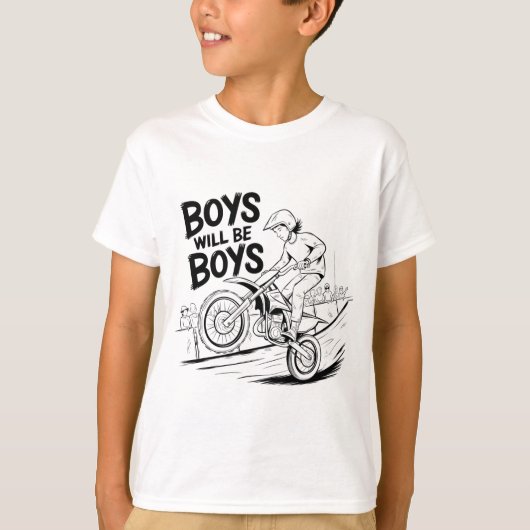 T-shirt Thrill Seeker : Motocross libre (Devant)