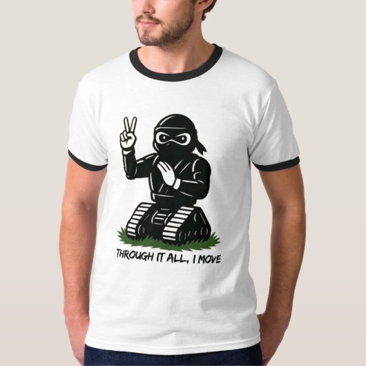 T-SHIRT THROUGH IT ALL,IMOVE (Devant)