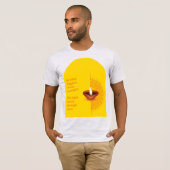 T-shirt Through the Wounds T‑Shirt | Healing Light Mandala (Devant entier)