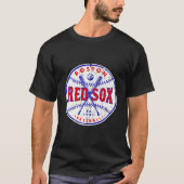 T-shirt Throwback Boston Red (Devant)