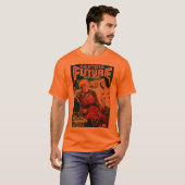 T-shirt Throwback Space Capt Retro Culture populaire T-shi (Devant entier)