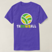 T-shirt Throwball Tee formidable Degsin pour un suppo Thro (Design devant)