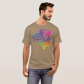T-shirt Throwing Discs at Baskets Sports Disc Golf Games f (Devant entier)