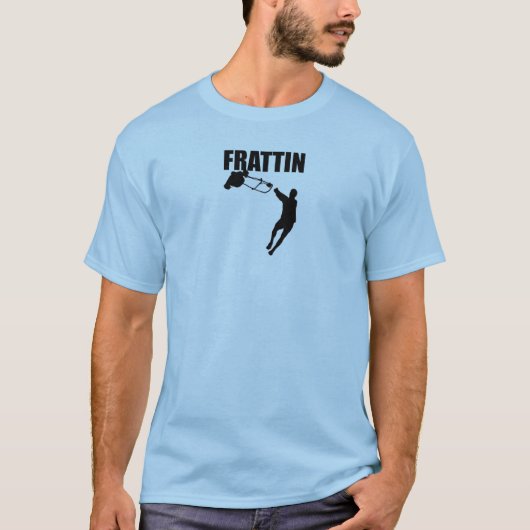 T-shirt #ThrowTheLawnmower (Devant)