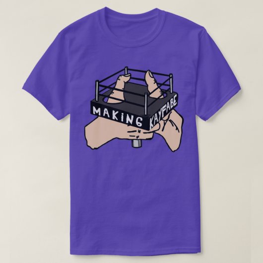 T-shirt Thumb Wrasslin (Design devant)