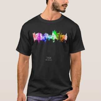 T-shirt Thun Suisse Skyline Skyscrapers