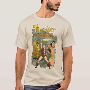 T-shirt Thundarthe The Barbarian - Retro Comic TV Show