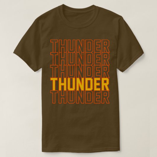 T-SHIRT THUNDER 2 (Design devant)