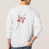 T-shirt Thunder Blade Warrior Tee – Lightning Slayer Style (Dos)