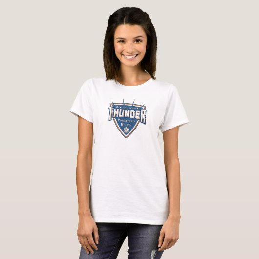 T-shirt thunder women (Devant entier)