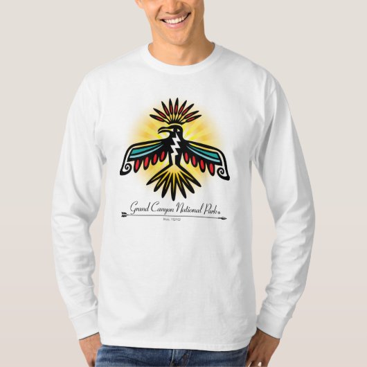 T-shirt Thunderbird Grand Canyon (Devant)