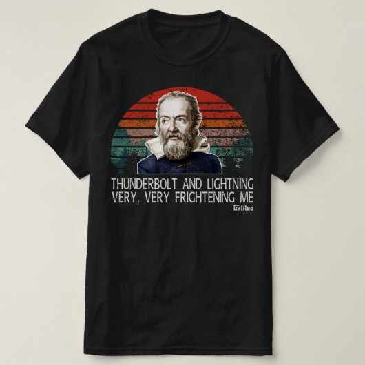 T-shirt Thunderbolt et Lightning Galileo (Design devant)