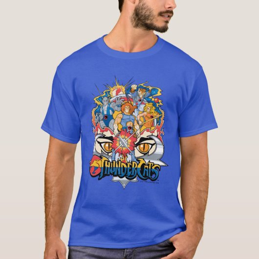 T-shirt ThunderCats | Firey Group Graphic (Devant)