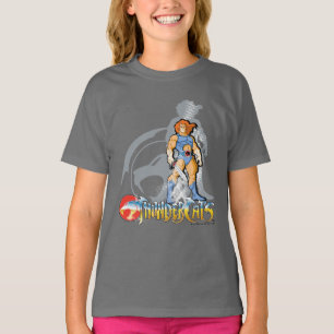 T-shirt ThunderCats Graphique de l'ombre de demi-tour Li