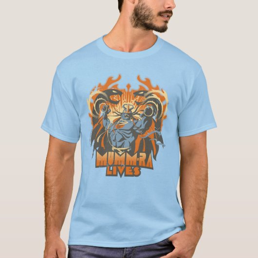 T-shirt ThunderCats | Mumm-Ra Vit (Devant)