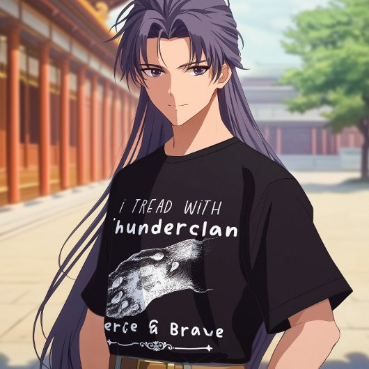 T-shirt ThunderClan Pride-guerriers chats amant