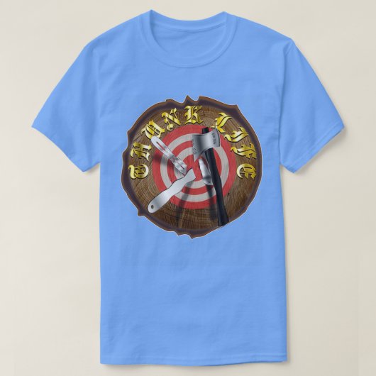 T-shirt THUNING LIFE Tree Stump Impalement cible 1 (Design devant)