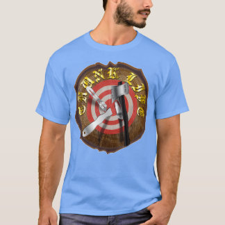 T-shirt THUNING LIFE Tree Stump Impalement cible 1