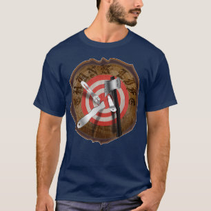 T-shirt THUNK LIFE Tree Stump empalement cible TS classiqu