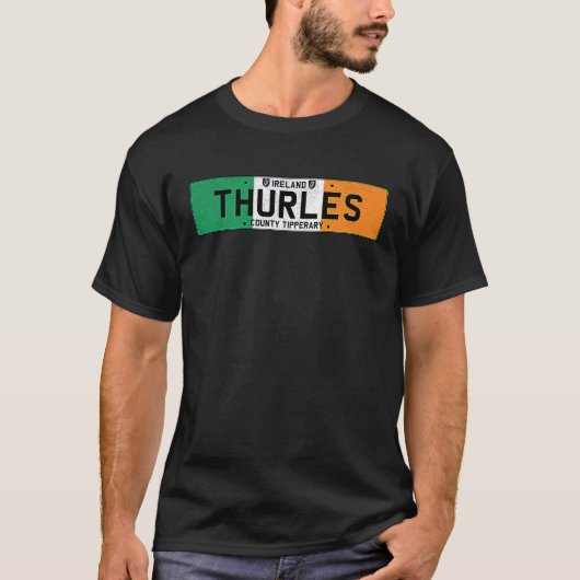 T-shirt Thurles Irlande (Devant)