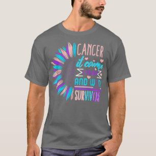 T-shirt Thyroid Cancer Sensibilisation Survivante Tourneso