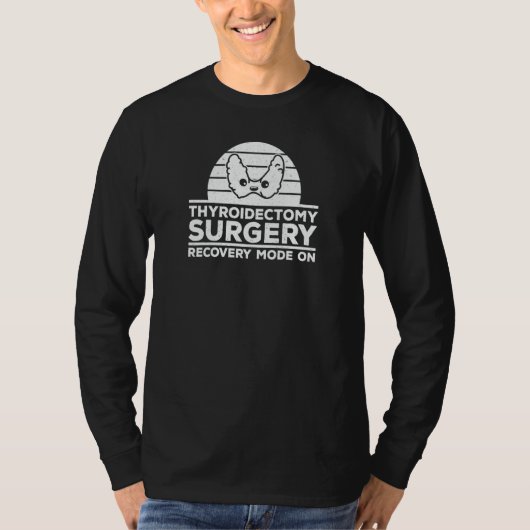 T-shirt Thyroidectomy Surgery Recovery Thyroid Removal (Devant)