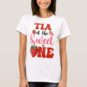 T-shirt Tia Of Sweet One Strawberry Frist 1er anniversaire