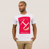 T-shirt Tiangong-2 station spatial chinois art spatial. (Devant entier)
