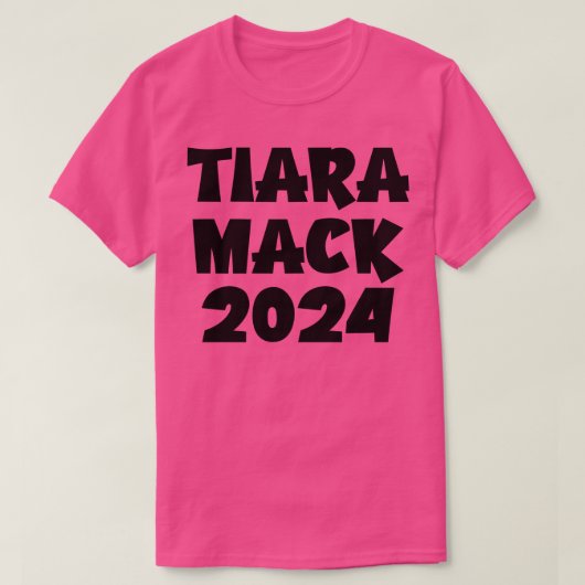 T-shirt Tiara Mack 2024 1 (Design devant)