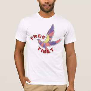 T-SHIRT TIBET GRATUIT OISEAU LIBRE