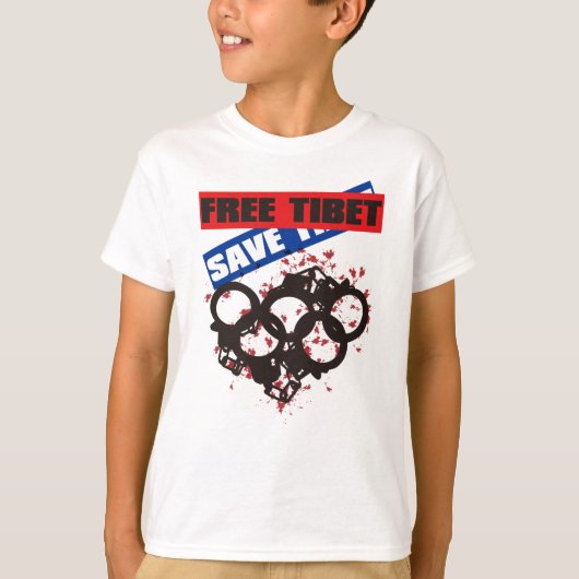 T-SHIRT TIBET GRATUIT ! SAVE TIBET ! (Devant)