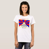 T-shirt Tibet libre (Devant entier)
