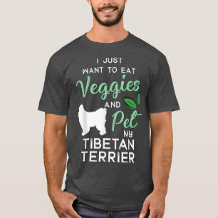 T-shirt Tibétain Terrier Chien Cigar propriétaire amant Xm