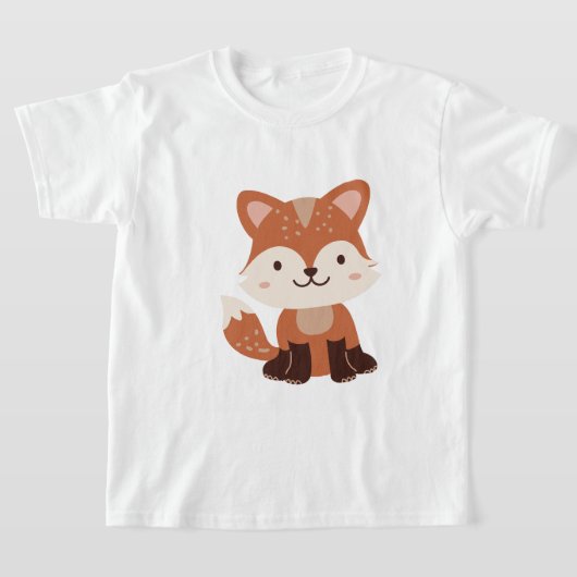 T-shirt Tichert enfants loup (Poser)
