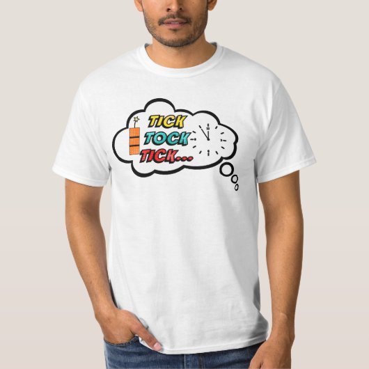 T-shirt Tick Tock (Devant)