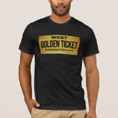 T-shirt TICKET OR WCST Homme's Basic Bella Canvas (Devant)