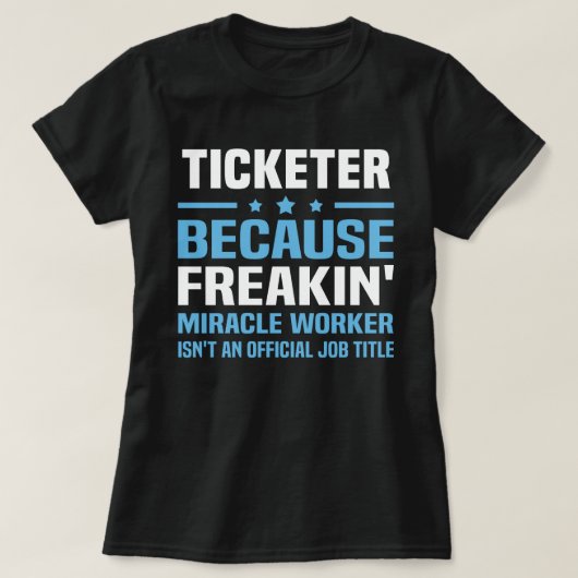 T-shirt Ticketer (Design devant)