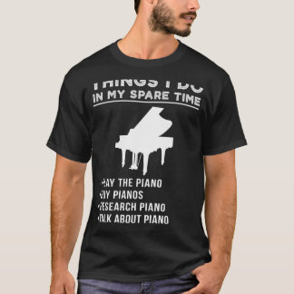 T-shirt Tickling Ivories : Embrace Pianos Harmonieux Wo