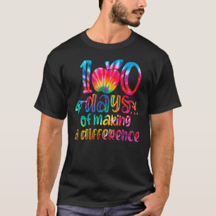 T-shirt Tie Dye 100 jours de faire une différence 100e jou