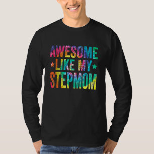 T-shirt Tie Dye Awesome Comme Ma Fête des Mères Fête de Ma