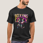T-shirt Tie Dye Boxing Coach Gloves Boxer Fighter Kickboxe (Devant)