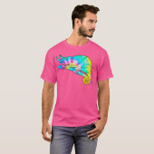 T-shirt Tie Dye Chameleon (Devant entier)
