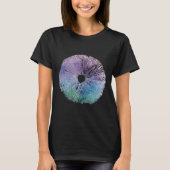 T-shirt Tie Dye Champignons Casquette Spore Champignons sa (Devant)