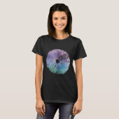 T-shirt Tie Dye Champignons Casquette Spore Champignons sa (Devant entier)