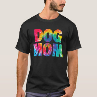 T-shirt Tie Dye Chien Maman