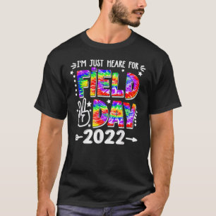 T-shirt Tie Dye Field Day Vibes Dernier Day Of School Fiel
