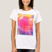 T-shirt Tie Dye incurvé (Devant)